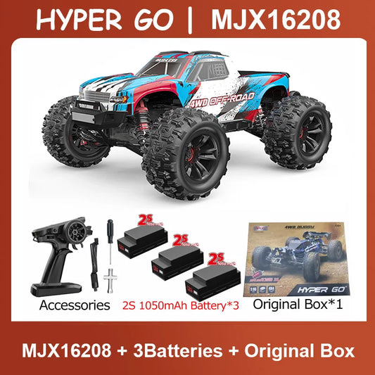 JIUSI Brushless Remote Control Car MJX16208 16207 Off Road 3S