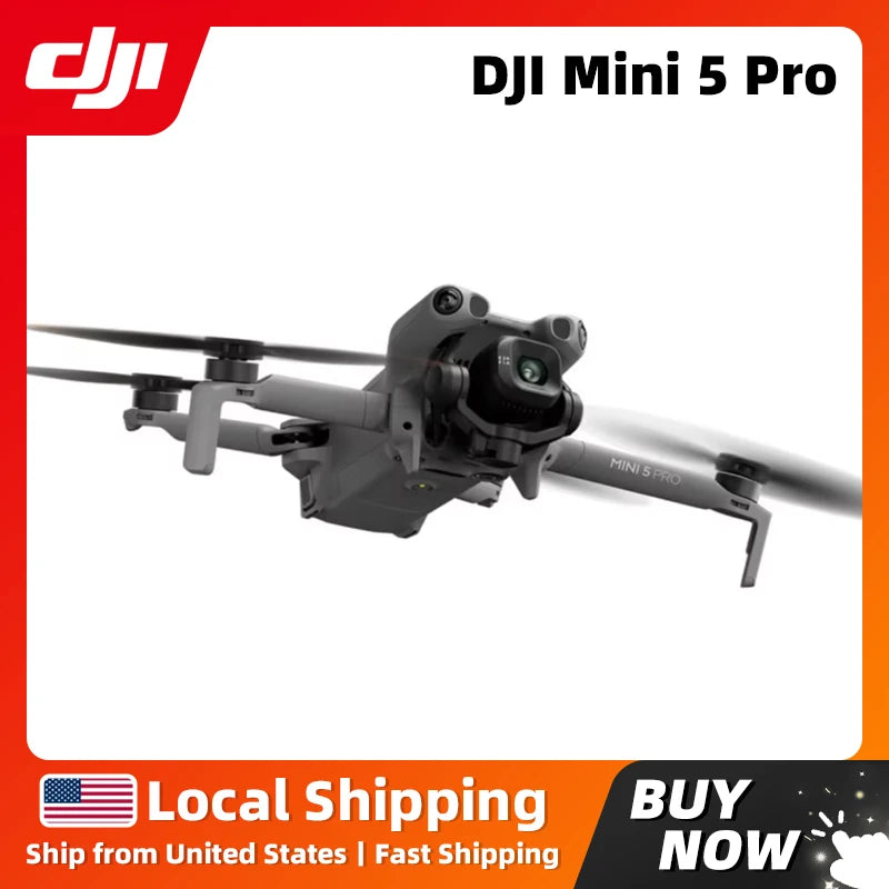 DJI Mini 5 Pro Drone With 1 Inch Sensor Nightscape Obstacle Sensing