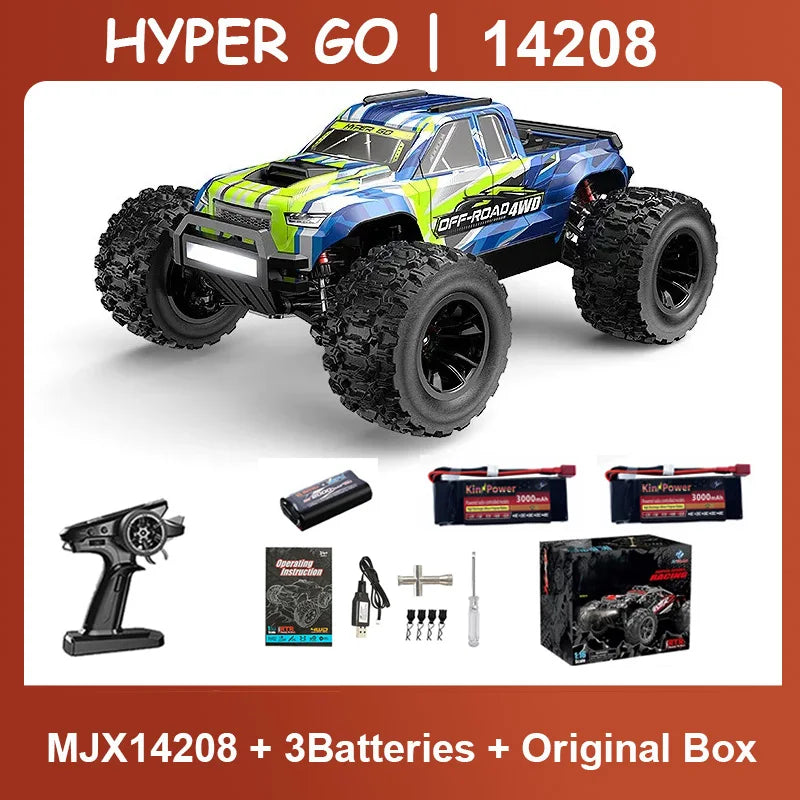 JIUSICE Hyper Go MJX 4WD 2 GHz BrushlessDrive RC Car