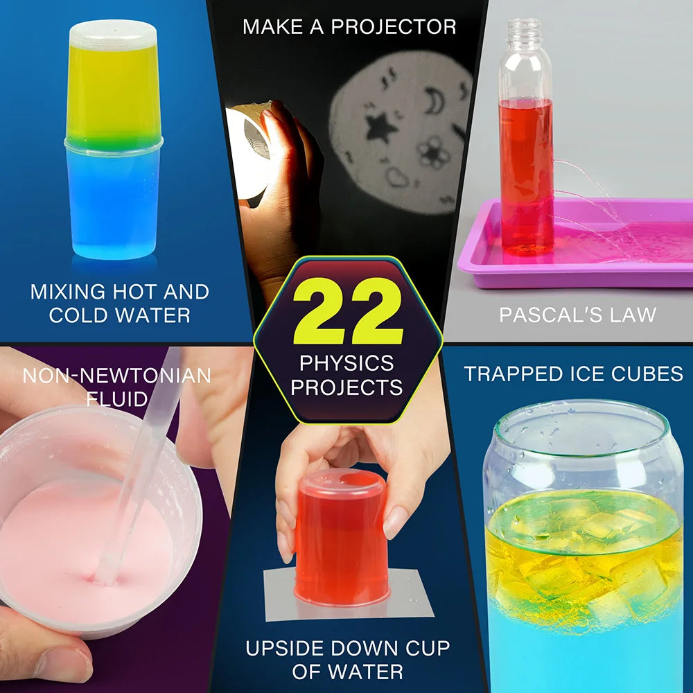 Hign-concerned Science Kit for Kids 8 STEM Experiments Toy