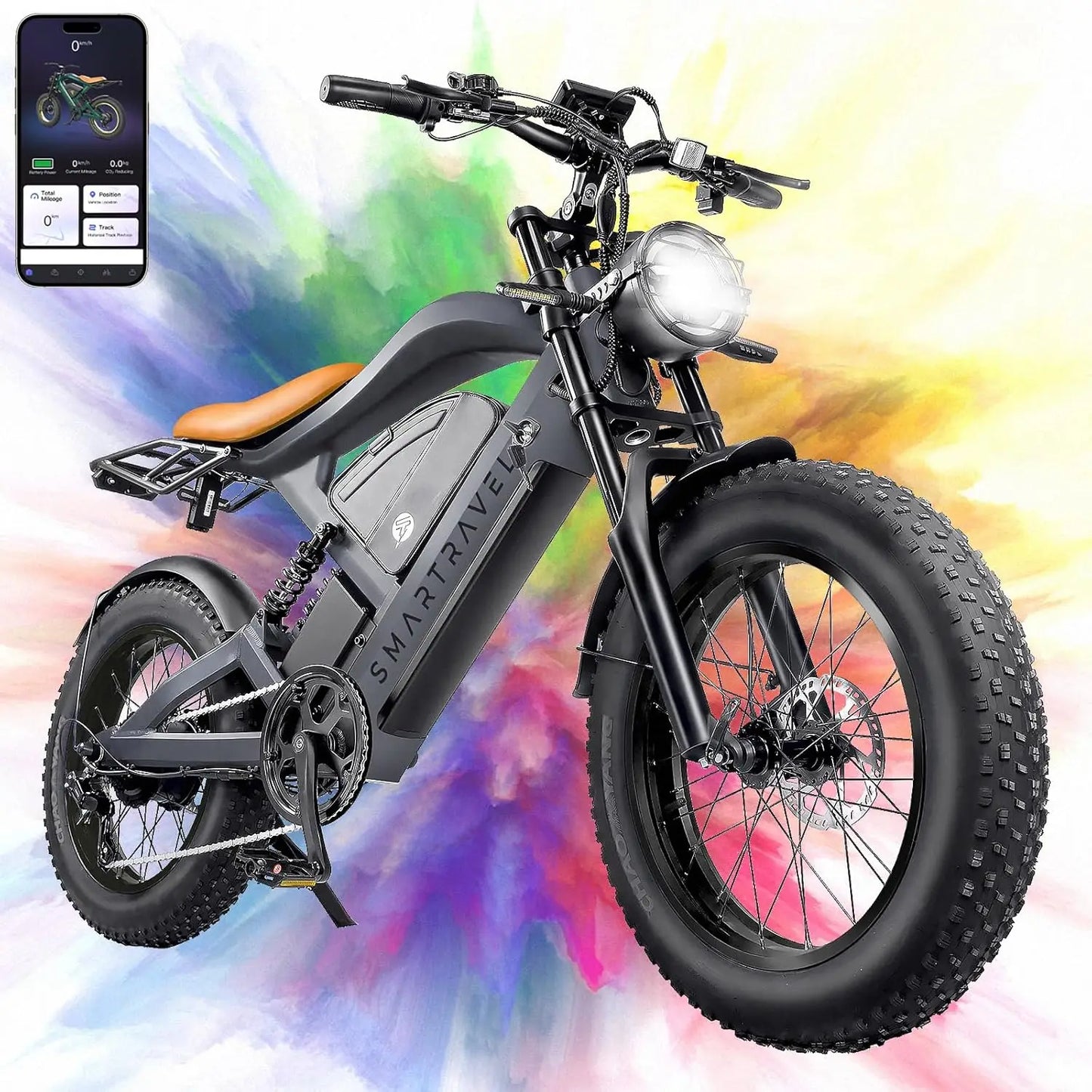 ZM22 Off Road Ebike 1500W Peak Motor 48V 27Ah Battery
