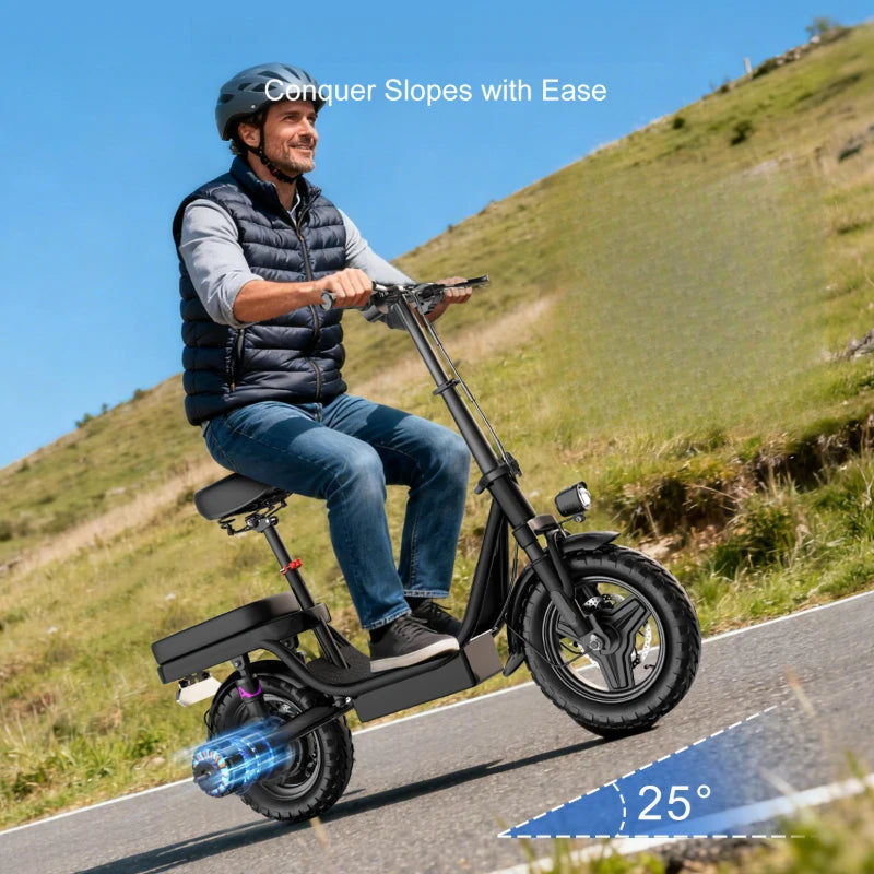 ZEFIORA 1000W Off Road Electric Bicycle Removable Battery