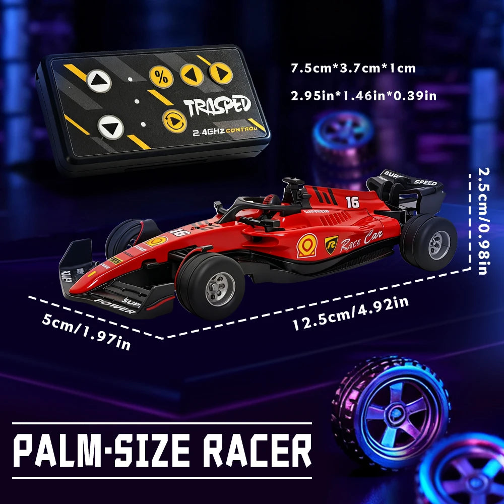 Mini Remote Control Car Multi Speed Die Cast RC Toy For Boys