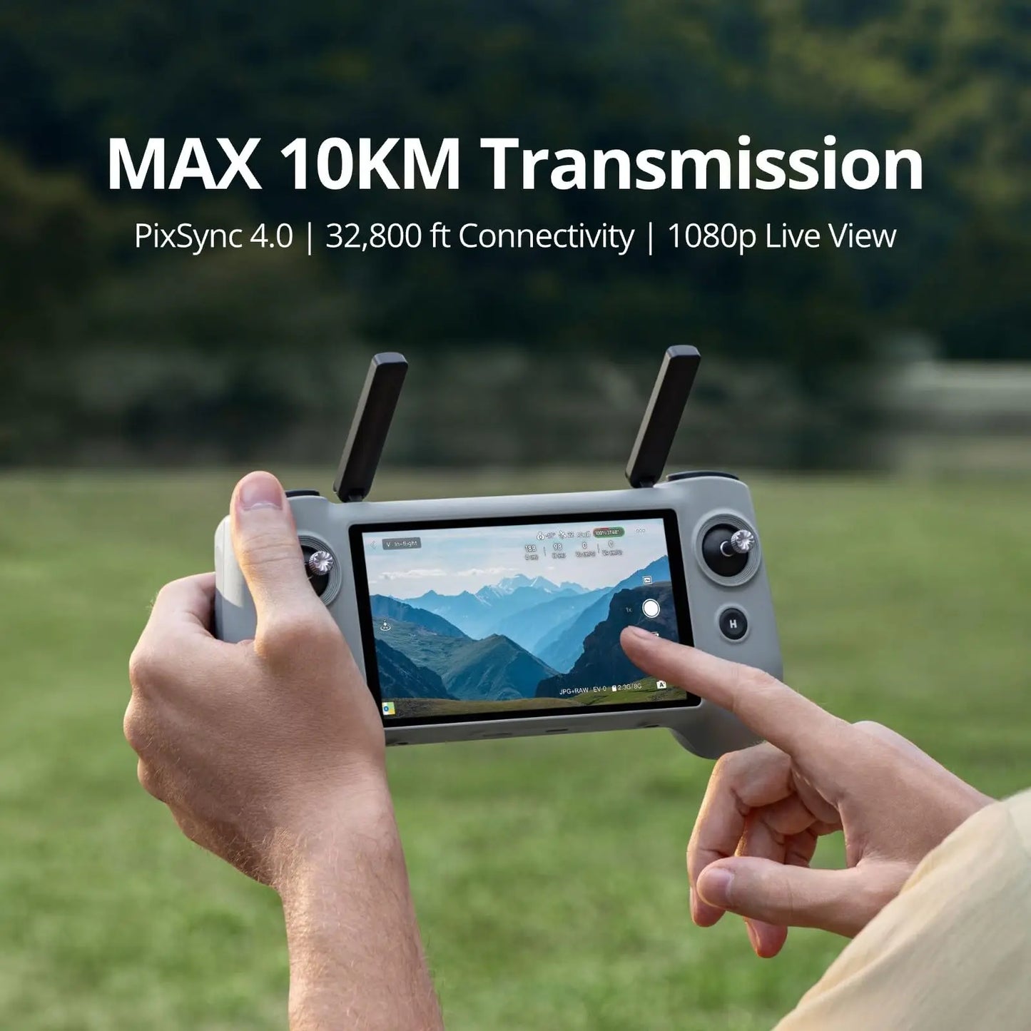 Potensic ATOM 2 Drone With PTD Remote 4K Video 10KM