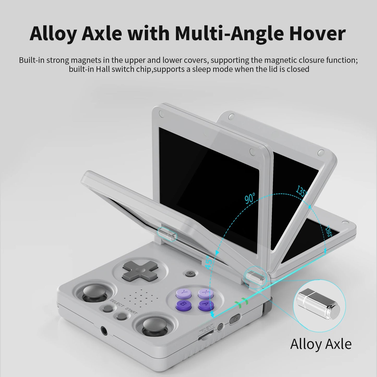 Anbernic RG34XXSP Handheld Game Console 64 Bit Linux