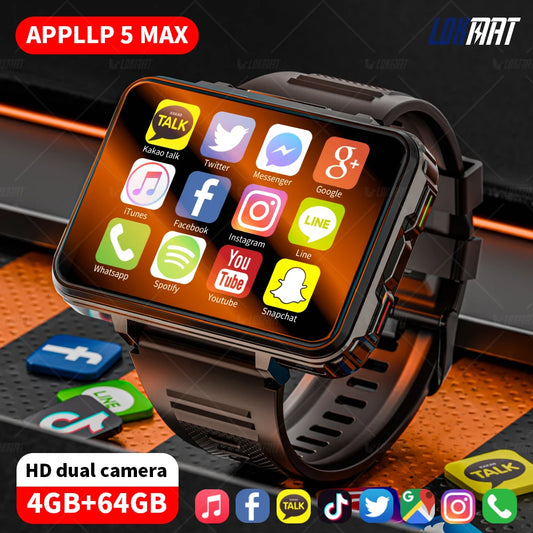 LOKMAT APPLLP 5 Max Android Watch Phone with 4G Calls