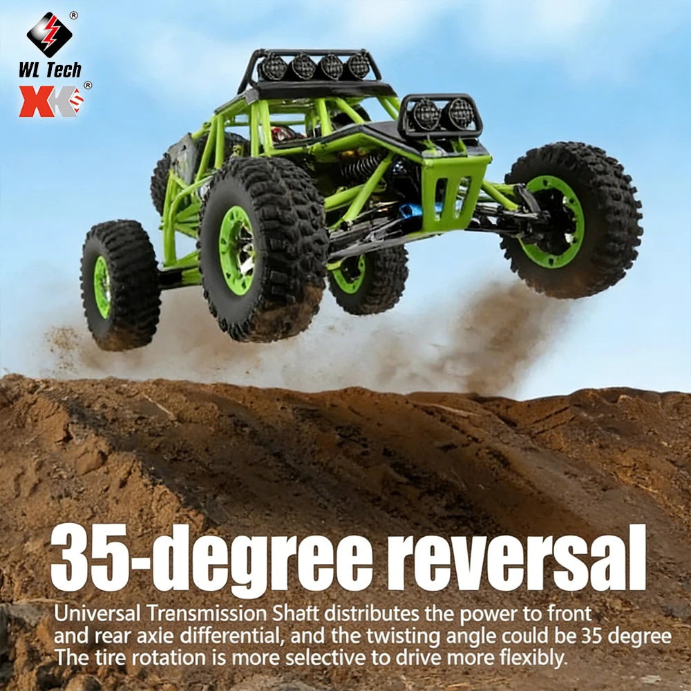 WLtoys RC Off Road Car 4WD High Speed Remote Truck