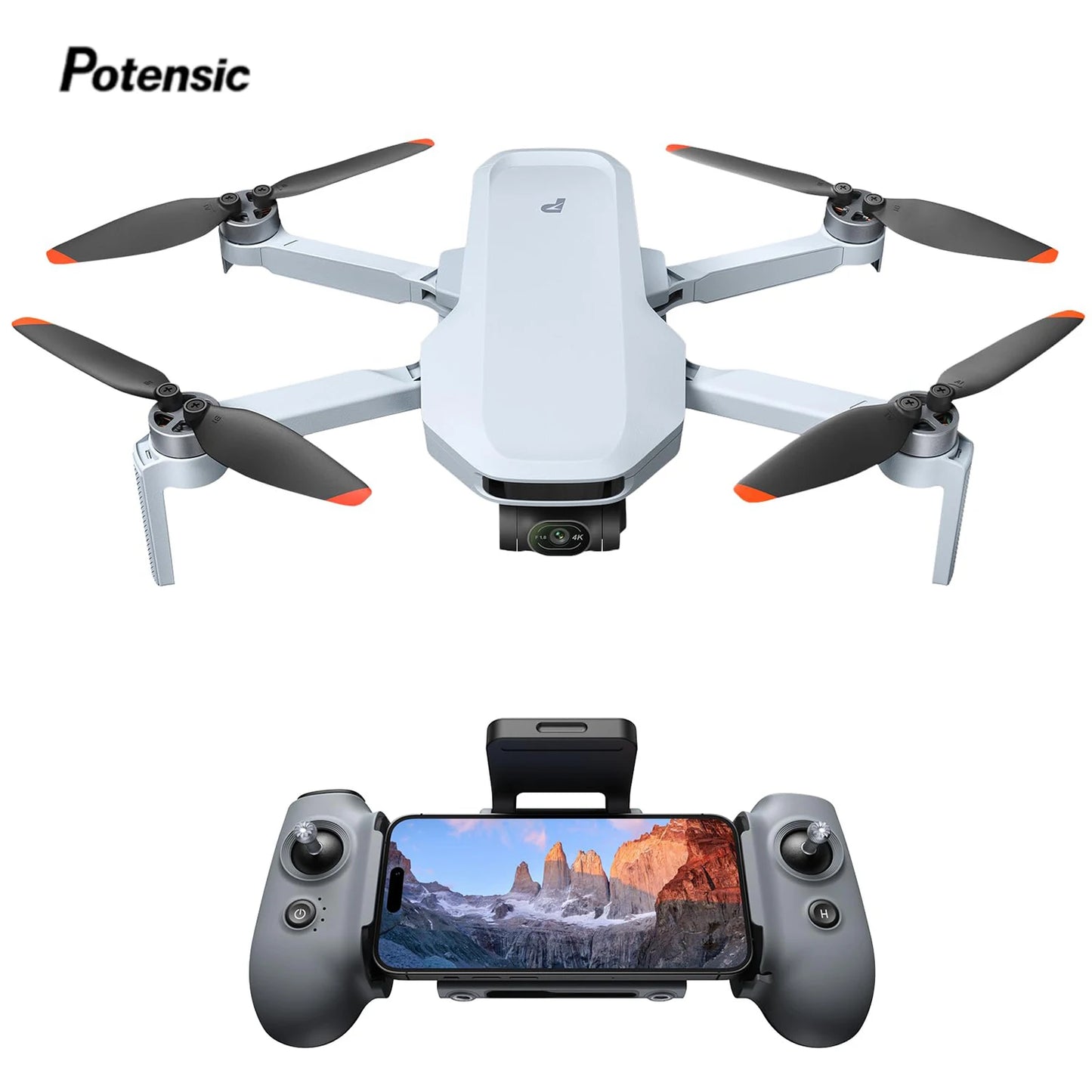 Potensic ATOM 2 Camera Drone With 4K HDR Video AI Track