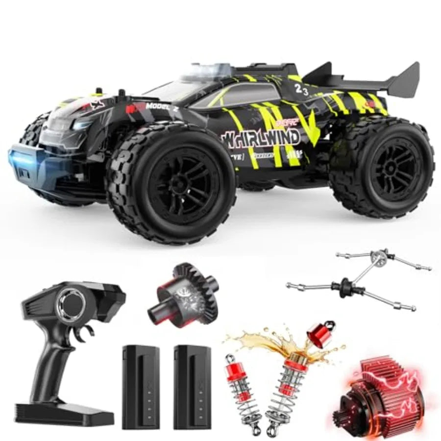 One Fourteenth Scale Brushless RC Truck All Terrain Monster Truggy