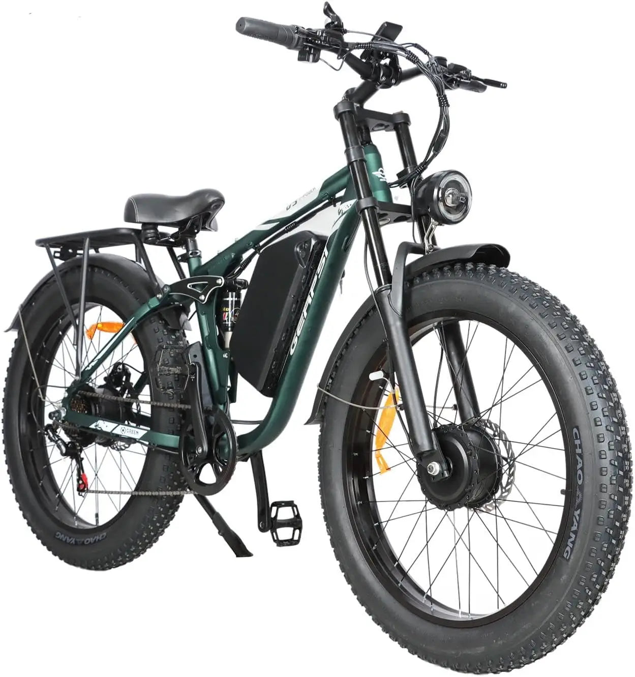 Baolujie DM01 60V 30Ah Electric Bike Long Range 42 MPH