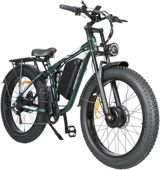 Baolujie DM01 60V 30Ah Electric Bike Long Range 42 MPH