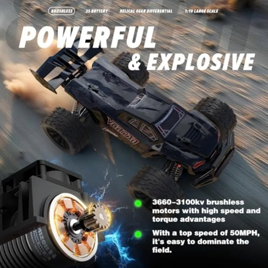 All Terrain 4WD RC Truck For Adults High Speed Car