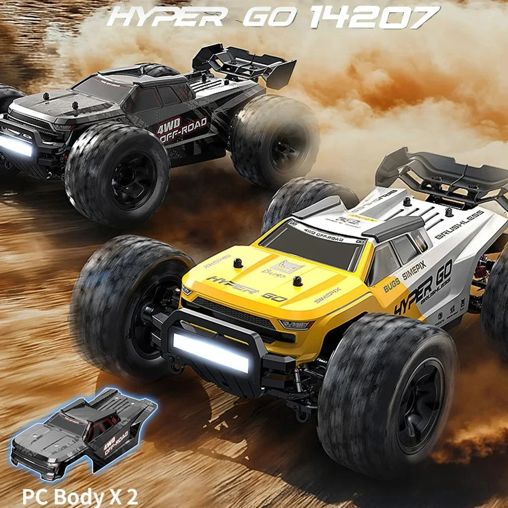 JIUSICE Hyper Go MJX 4WD 2 GHz BrushlessDrive RC Car