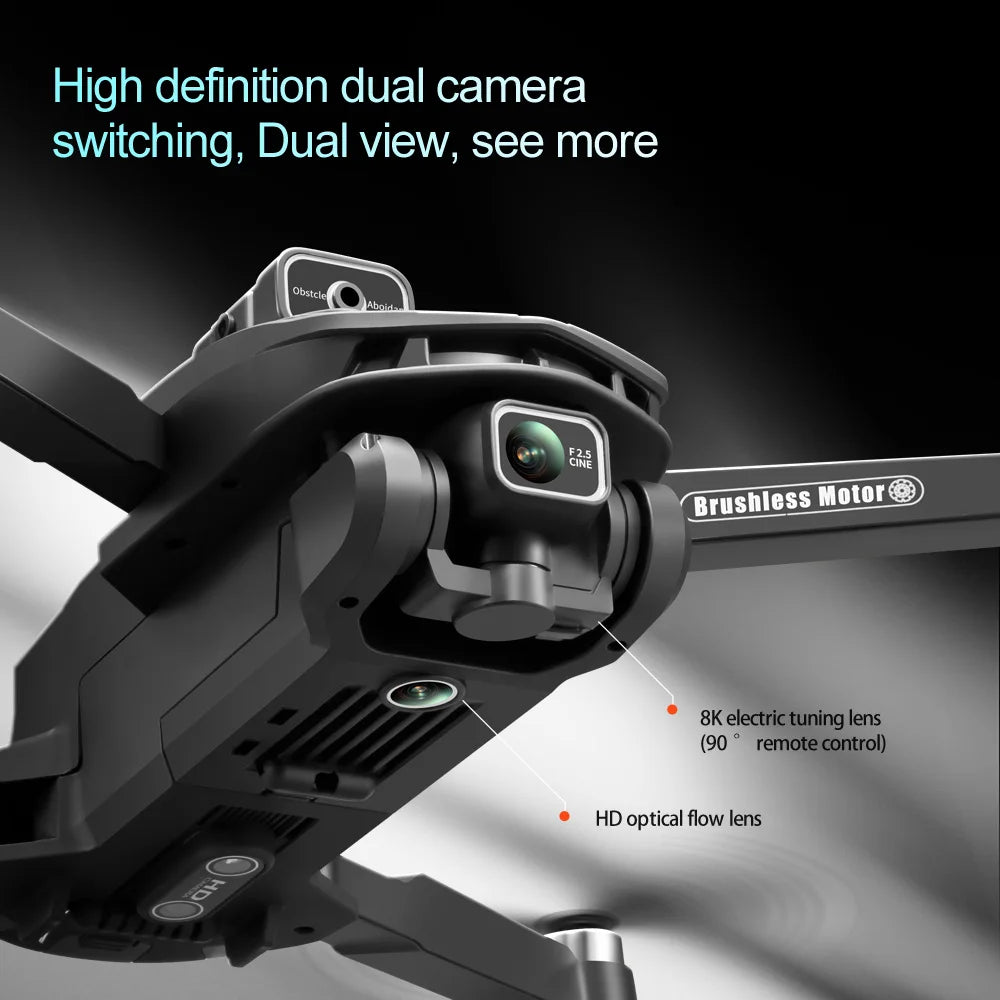 V168 Max Mini Drone Dual Cameras 5G WiFi FPV Remote