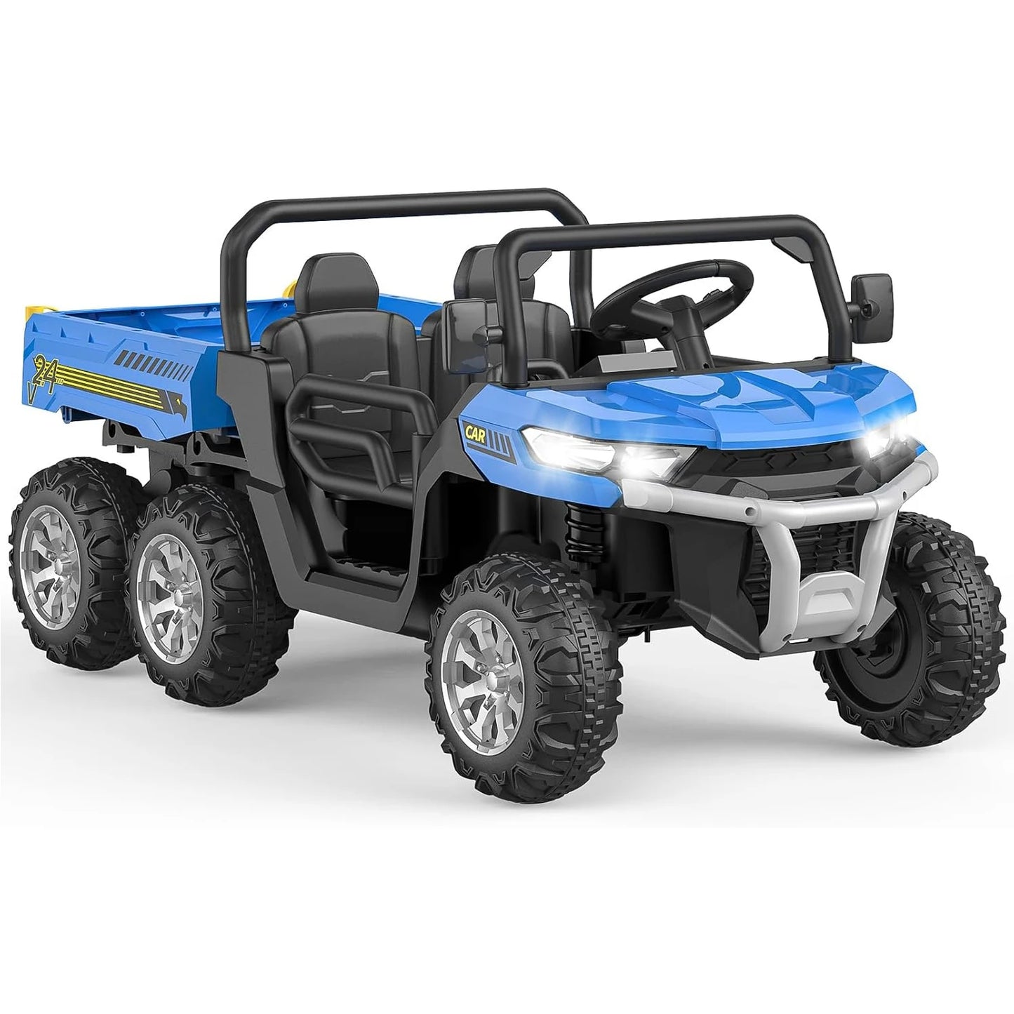 HiMIS 24V 2Seater 4WD Ride On Dump Truck With Remote