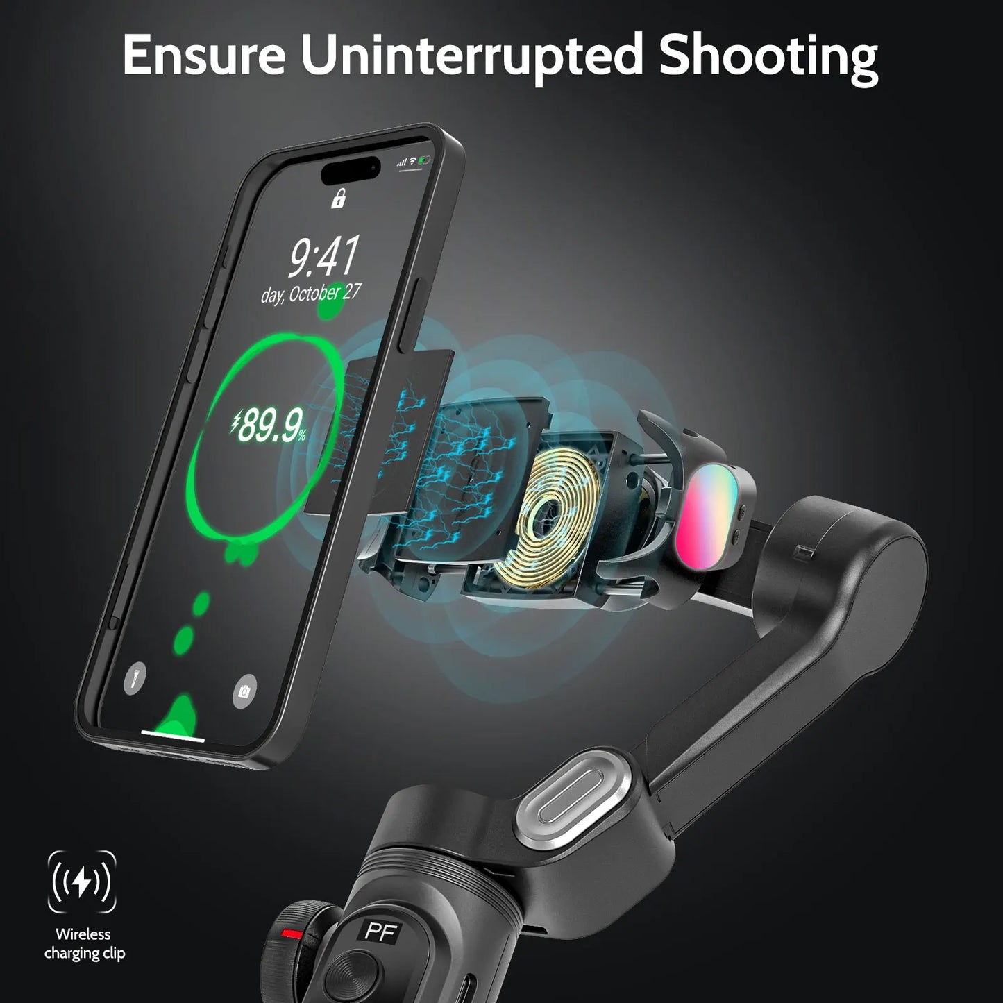 Smart Xpro Smartphone Gimbal Stabilizer 3 Axis For iPhone Android