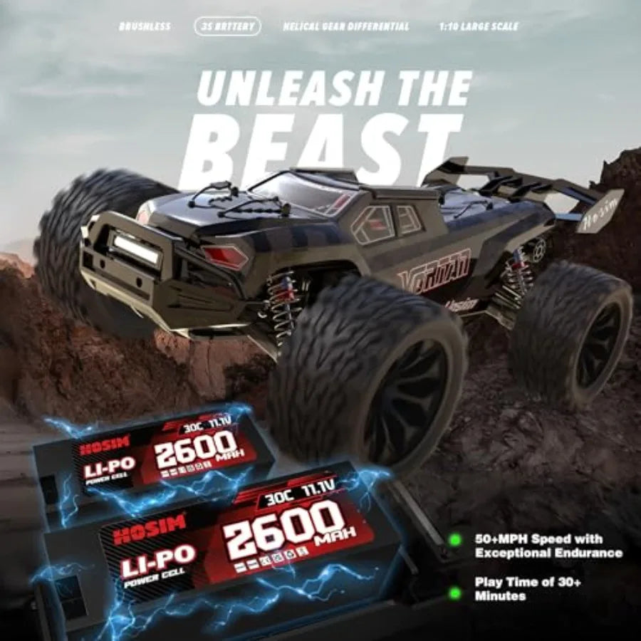 All Terrain 4WD RC Truck For Adults High Speed Car