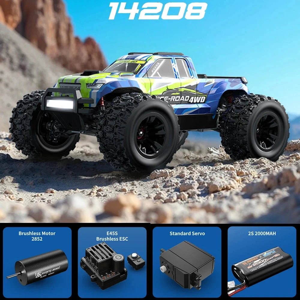 JIUSICE Hyper Go MJX 4WD 2 GHz BrushlessDrive RC Car