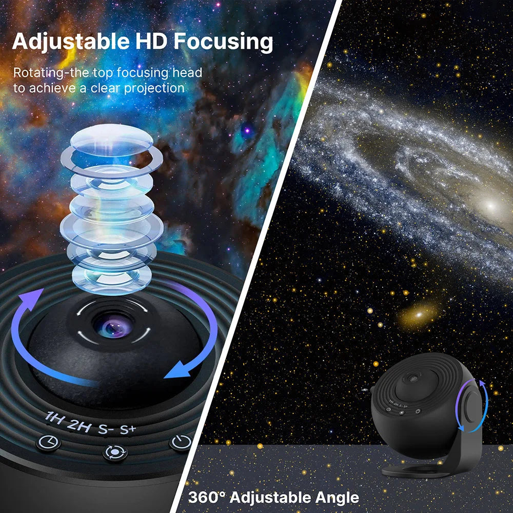 Mexllex Galaxy Ultral Star Projector LED Night Light 13 Discs