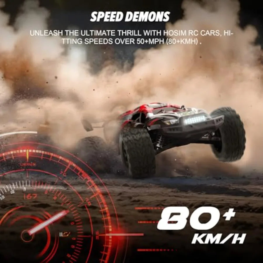 Mini Brushless RC Cars All Terrain 4x4 Remote Control Truck