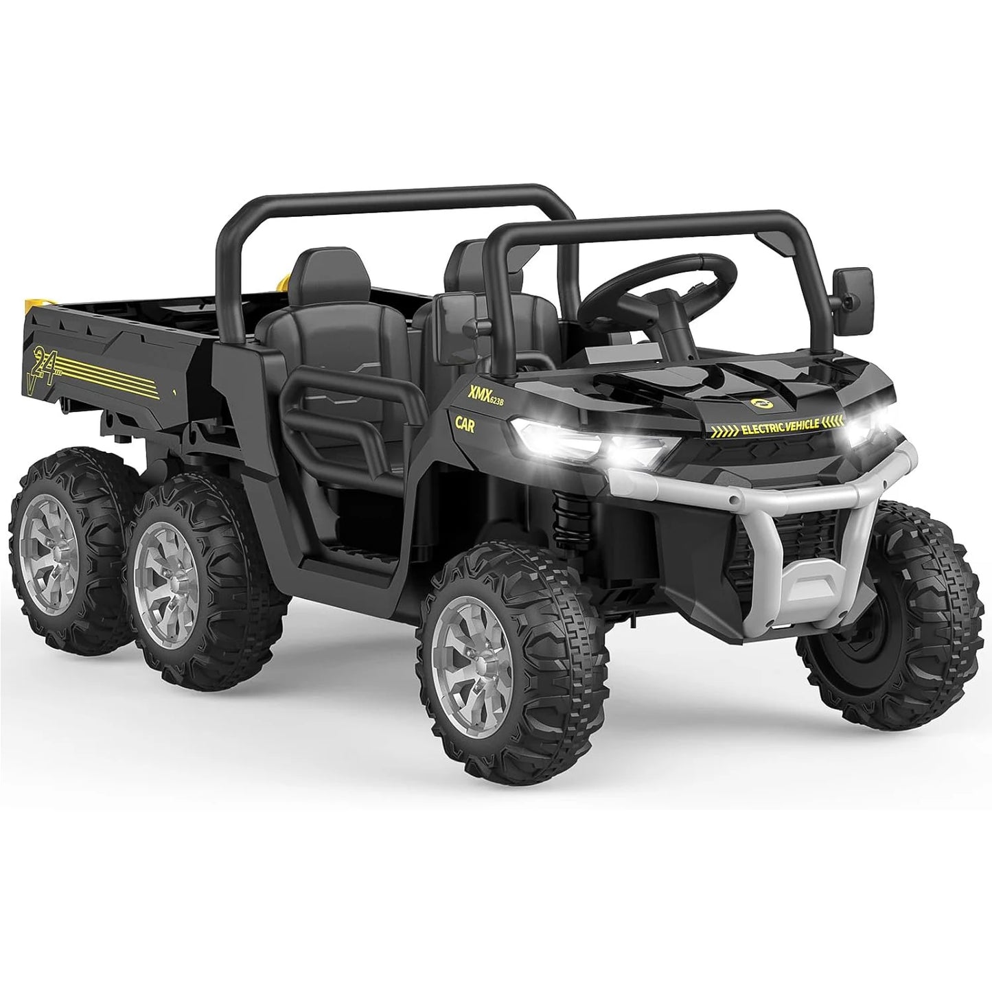 HiMIS 24V 2Seater 4WD Ride On Dump Truck With Remote