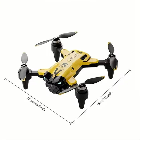 M5 Drone Foldable Quadcopter With Triple HD Cameras For Beginners