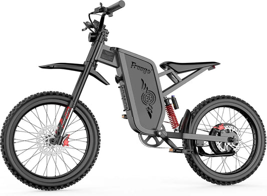 Freego X2 Pro Electric Motorcycle For Adults 6000W Off Road Ebike 1800Wh Battery