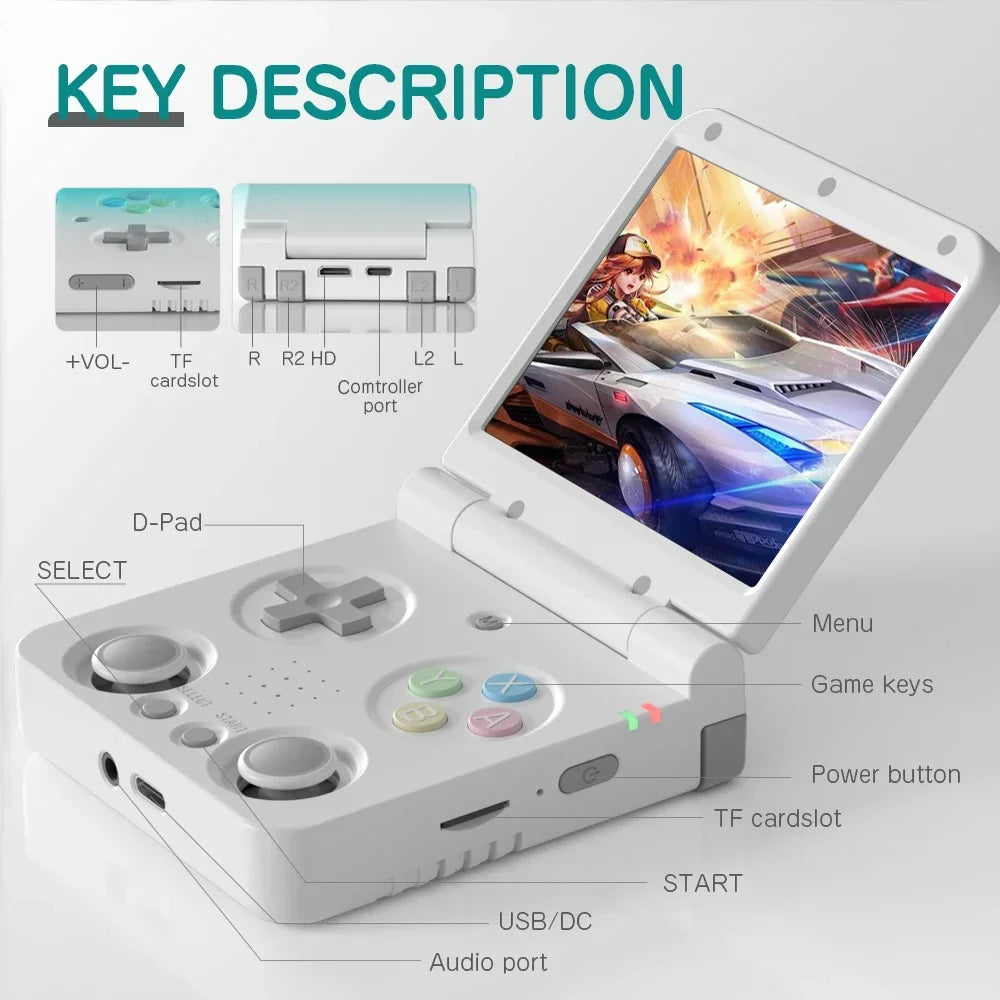 MIYOO Flip V2 Handheld Console With Onion OS Linux System