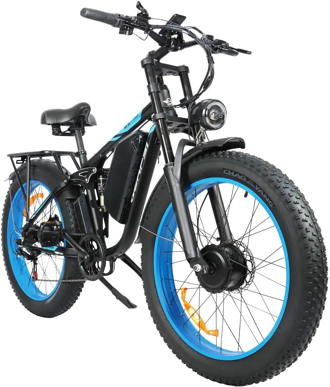 Baolujie DM01 60V 30Ah Electric Bike Long Range 42 MPH