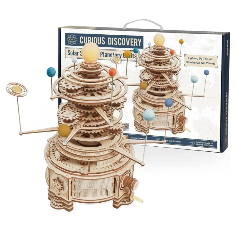 Robotime ST001 316 PCS Rotatable Mechanical Orrery Kit